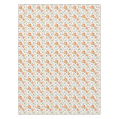 Aquarellpumpen und Blattmuster Tischdecke (Vorderseite)