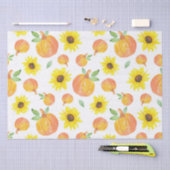 Aquarellpumpen und Sonnenblumen Seidenpapier (Handwerk)