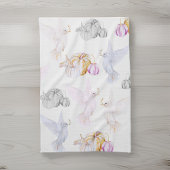 Aquarellpumpen und Weißtauben-Erntedank Geschirrtuch