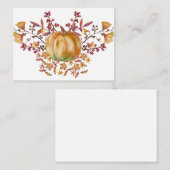 Aquarellpumpenmerkarte Mitteilungskarte (Vorne/Hinten)