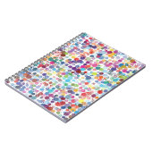 Aquarellpunkte Notizblock (Linke Seite)