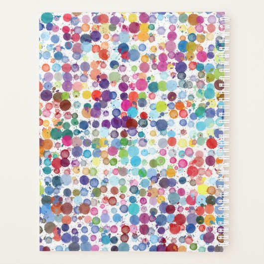 Aquarellpunkte Planer (Rückseite)