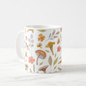 Aquarellräume und Blume Kaffeetasse (Vorderseite Links)