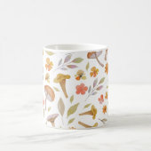 Aquarellräume und Blume Kaffeetasse (Mittel)