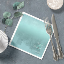 Aquarellreflektionen Hochzeit Aquamarin ID774