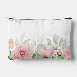 Aquarellrosa Bläserknochen Kissen Zubehörtasche