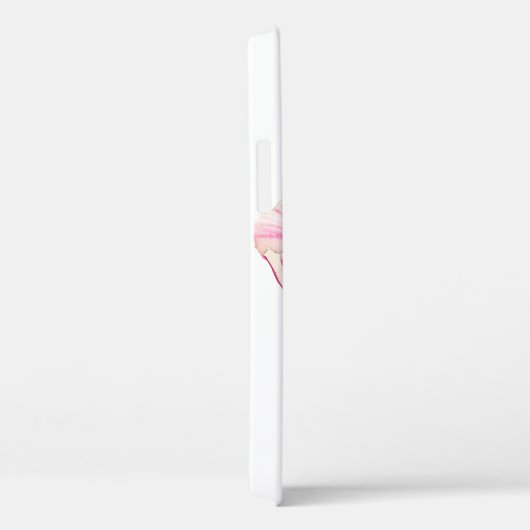 Aquarellrosa Mohn hübsche Blume Case-Mate iPhone Hülle (Rückseite / Rechts)