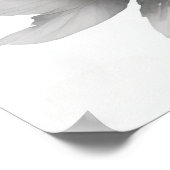 Aquarellrosa-Peonies Poster (Ecke)