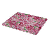 Aquarellrosa-Peonies Schneidebrett (Ecke)