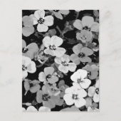 Aquarellrot - Blume 2 Feiertagspostkarte (Vorderseite)