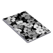 Aquarellrot - Blume 2 Notizblock (Rechte Seite)