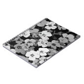 Aquarellrot - Blume 2 Notizblock (Linke Seite)