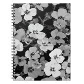 Aquarellrot - Blume 2 Notizblock (Vorderseite)