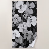 Aquarellrot - Blume 2 Strandtuch (Vorderseite)