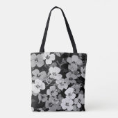 Aquarellrot - Blume 2 Tasche (Rückseite)