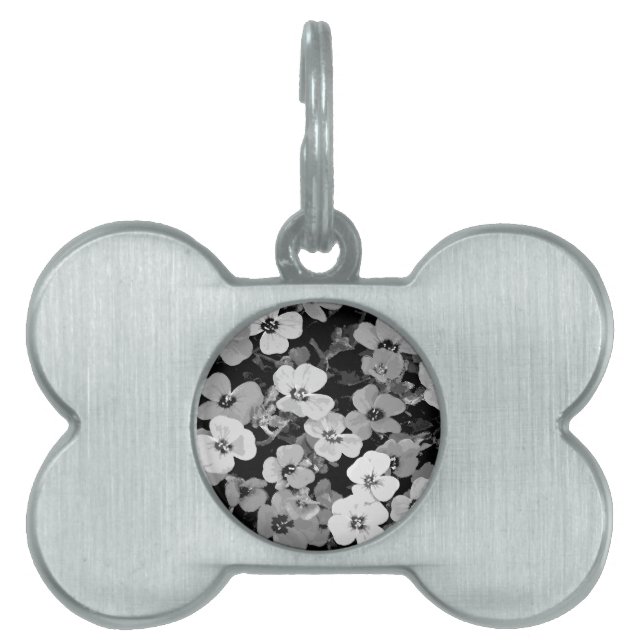 Aquarellrot - Blume 2 Tiermarke (Vorderseite)