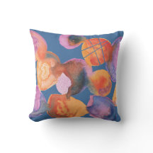 Aquarellrücken, weiche Farben, abstrakt