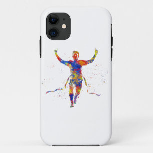 Aquarellrunner Case-Mate iPhone Hülle