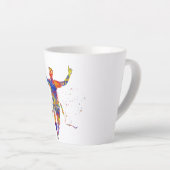 Aquarellrunner Milchtasse (Rechte Ecke)