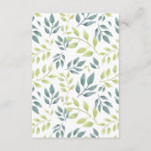 Aquarellsafari-Tierbücher für Kinder Begleitkarte (Rückseite)