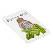 Aquarellsäge Niedliche kleine Eichen Magnet (Rechte Seite)