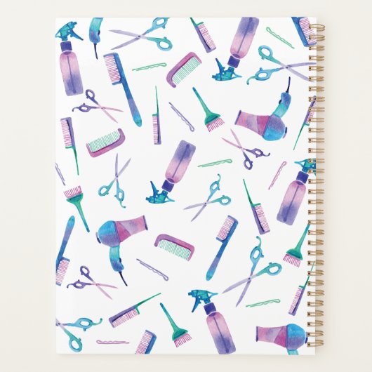 Aquarellsalon Planner Planer (Rückseite)