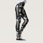 Aquarellsärmelette Leggings (Rechts)
