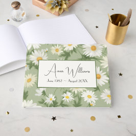 Aquarellsäulen für den Gedächtnisdienst Gästebuch