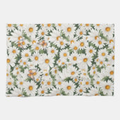 Aquarellsäulen und Monarchschmetterlinge Geschirrtuch (Horizontal)