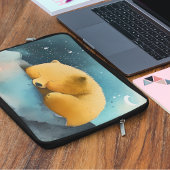 Aquarellschläfer Laptopschutzhülle