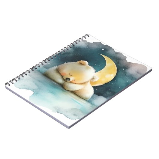 Aquarellschläfer Notizblock (Linke Seite)