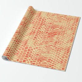 Aquarellschlange Druck Geschenkpapier