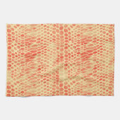 Aquarellschlange Druck Geschirrtuch (Horizontal)