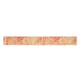 Aquarellschlange Druck Satinband