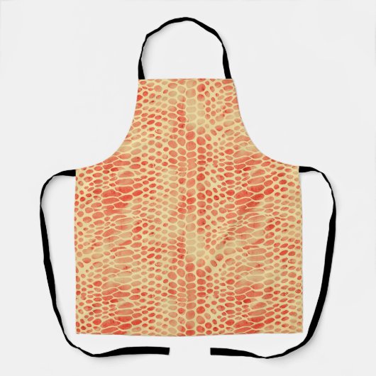 Aquarellschlange Druck Schürze (Vorderseite)