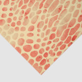 Aquarellschlange Druck Seidenpapier (Detail)