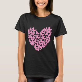 Aquarellschmetterling Herpink-Liebe-Shirt T-Shirt