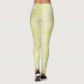 Aquarellschmetterlinge Leggings (Rückseite)