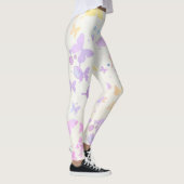 Aquarellschmetterlinge Leggings (Rechts)
