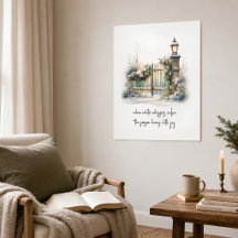 Aquarellschnee Nordic Winter Scene Holiday