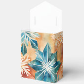 Aquarellschneeflocken Weihnachten Gefallen Geschen Geschenkschachtel (Offen)