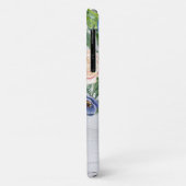 Aquarellschrift Rustikale Blütenblätter mit Schmet Case-Mate iPhone Hülle (Hinten/Links)