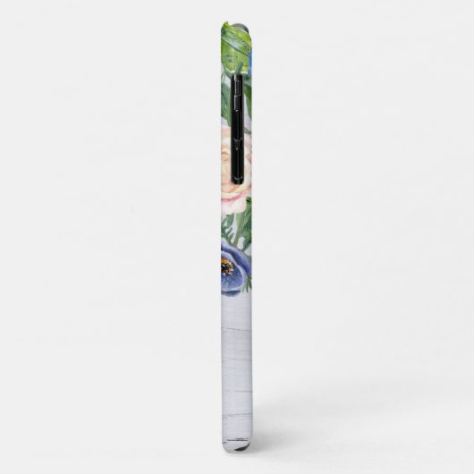 Aquarellschrift Rustikale Blütenblätter mit Schmet Case-Mate iPhone Hülle (Hinten/Links)