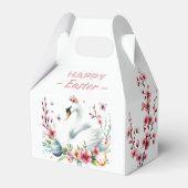 Aquarellschwänzer Ostereier & Kirschblüten - Geschenkschachtel (Rückseite)