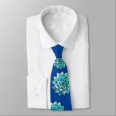 Aquarellsikkulturen auf blau krawatte (Gebunden)