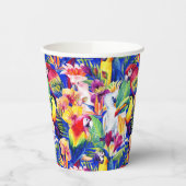 Aquarellsittiche Pappbecher (Links)