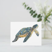 Aquarellskizze Postkarte (Stehend Vorderseite)