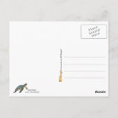 Aquarellskizze Postkarte (Rückseite)