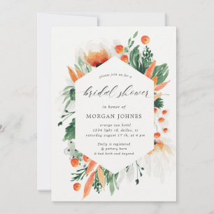 Aquarellsommerliche Wildblumen Brautparty laden