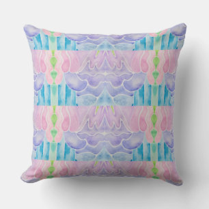 Aquarellspiegel Druck Cotton Candy Colors Kissen